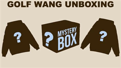For all discussion of Tyler outside of the clothing brand, feel free to hop over to r/tylerthecreator or r/oddfuture. . Golf wang mystery box